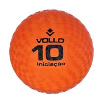 Bola de Iniciação Queimada Vollo BI010 Tamanho 10 Impermeavél Laranja