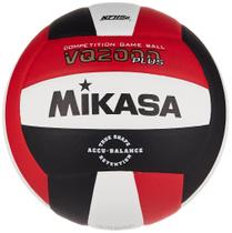 Bola de jogo de voleibol Mikasa Micro Cell vermelha/branca/preta Bola de jogo de voleibol Mikasa Micro Cell vermelha/branca/preta