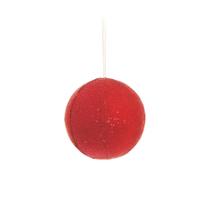 Bola de Juta Vermelha de 10cm Com 1 Unidade 1410052
