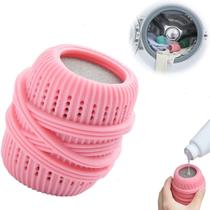 Bola De Lavanderia Para Máquina De Lavar Lavadora com Espuma Dispenser para Amaciante Sabão Bola De Lavanderia Para Máquina De Lavar Lavadora com Espuma Dispenser para Amaciante Sabão