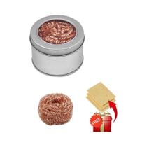 Bola De Limpeza De Fio De Cobre, Bico De Limpeza De Desoldagem, Filtro De Malha, Caixa De Escória De