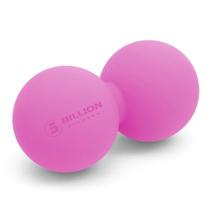 Bola de massagem 5BILLION Peanut Double Lacrosse Pink Rubber
