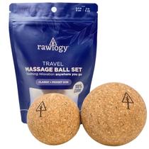 Bola de massagem Rawlogy Travel Cork, sortimento de 2 peças