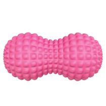 Bola de massagem SELEWARE Peanut Roller rosa 13x6 cm