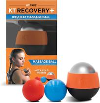 Bola de massagem terapêutica KT Health Ice/Heat Black/Orange Bola de massagem terapêutica KT Health Ice/Heat Black/Orange
