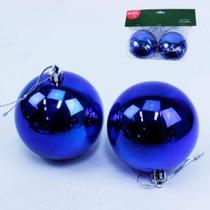 Bola de Natal 2 Pçs 7cm Liso Colors - RIO MASTER