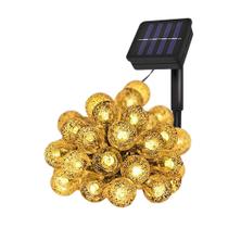 Bola de Natal 3000K - Luminária solar do tipo cordão - 3000K