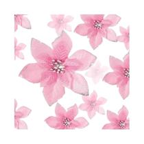 Bola De Natal Com Glitter Em Forma De Floco De Neve, Flores Artificiais, Buquê De Frutas, Decoração