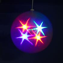 Bola De Natal Com Led RGB Pisca Pisca Enfeite Natal