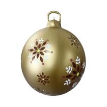 Bola De Natal Inflável De PVC De 24 Polegadas Com Controle Remoto, Decoração Gigante De Natal