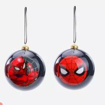 Bola De Natal Superman Premium Preta 8cm 4unid Cromus Bola De Natal Superman Premium Preta 8cm 4unid Cromus