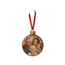Bola De Natal Transparente Enfeite 8 cm Para Colocar Fotos Bola De Natal Transparente Enfeite 8 cm Para Colocar Fotos