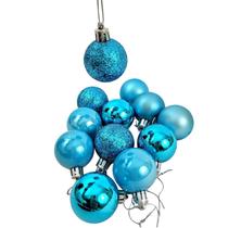 Bola De Natal ul Claro Mix 4Cm Para Árvore Kit 12Pc