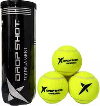 Bola De Padel Drop Shot Tournament Tubo Com 03 Bol Bola De Padel Drop Shot Tournament Tubo Com 03 Bol
