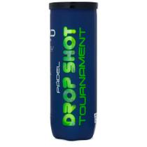 Bola de Padel Drop Shot Tournament Tubo com 03 Bolas