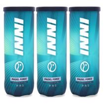 Bola de Padel Inni Force Pack com 03 Tubos