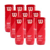 Bola de Padel Wilson - Pack com 9 Tubos