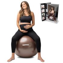 Bola de Parto BABYGO 65 cm Conjunto de Exercícios de Yoga para Gestantes Bola de Parto BABYGO 65 cm Conjunto de Exercícios de Yoga para Gestantes