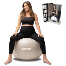 Bola de parto BABYGO 65 cm para yoga e exercícios na gravidez