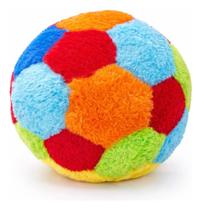 Bola De Pelúcia Infantil Bebê Macia Colorida Futebol