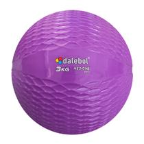 Bola de Peso Medicine Ball Treino Musculação 3Kg EVA Dalebol