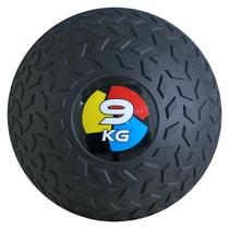 Bola de Peso Medicine Ball Treino Musculação 9Kgs EVA Dalebol