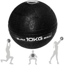 Bola de Peso Slam Ball 10kg Preta Liveup Sports