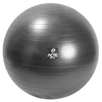 Bola de Pilates 55 cm Preto Gym Ball T9-55P Acte Sports