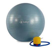 Bola de Pilates 55cm Yoga e Abdominal Com Bomba Gallant (GBP55AECBA-AZ)