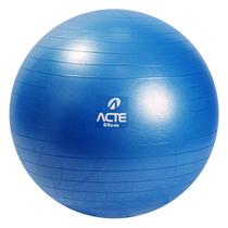 Bola De Pilates 65Cm Azul Com Bomba De Ar T9 Acte Sports