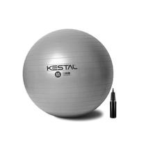 Bola de Pilates e Ginástica Kestal Cinza 65cm