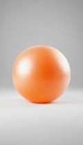 Bola de Pilates Exercícios Ginástica 55cm Laranja