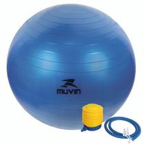 Bola De Pilates Muvin 45cm Até 300kg com Bomba Resistente até 300kg