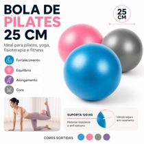 Bola de Pilates Overball Yoga Fisioterapia Fitness 25cm Bola de Pilates Overball Yoga Fisioterapia Fitness 25cm