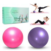 Bola de Pilates para exercícios TopBine 23 cm (2 unidades) com acessórios