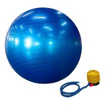 Bola De Pilates Yoga Fisioterapia Pilates Fitness Reforçada 55cm Ginástica Com Bomba