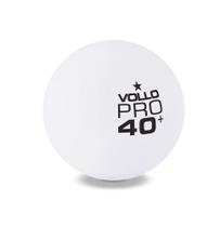 Bola de Ping Pong 2 estrela ideal para treino Kit 6un Branca - Vollo