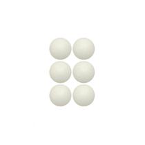 Bola De Ping Pong 6 Unidades Branca Tênis De Mesa