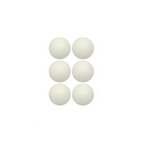 Bola de Ping Pong 6 Unidades Branca Tênis de Mesa