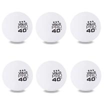 Bola de Ping Pong Branca Kit C/6 Bolas 3 Estrelas Vollo Bola de Ping Pong Branca Kit C/6 Bolas 3 Estrelas Vollo