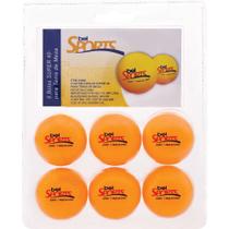 Bola de PING PONG Laranja Super 40MM com 6 Unidades