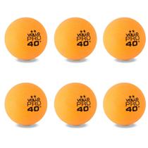 Bola de Ping Pong Tenis de Mesa Kit C/6 Bolas 2 Estrelas Laranja Vollo Bola de Ping Pong Tenis de Mesa Kit C/6 Bolas 2 Estrelas Laranja Vollo