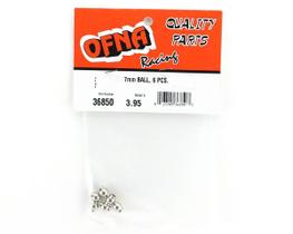 Bola de pivô 7mm (6pçs) de automodelo ofn36850 Bola de pivô 7mm (6pçs) de automodelo ofn36850