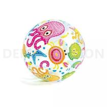 Bola De Praia Estampada Bichinhos Media 51cm Intex 59040B