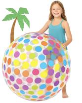 Bola de praia inflável gigante de bolinhas GiftExpress de 102 cm
