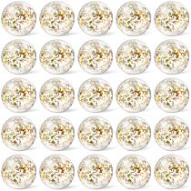 Bola de praia inflável Glitter Hungdao de 8 polegadas para crianças x25