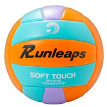 Bola de PU macia impermeável de voleibol Runleaps tamanho 5 21 cm