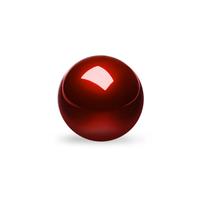 Bola de reposição Trackball Perixx Peripro-304 5,5 cm vermelha