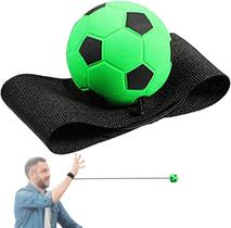 Bola de retorno de pulso Rosojodg Green Rubber Elastic Rebound