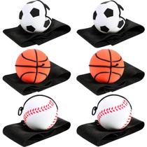 Bola de retorno de pulso Skylety, 6 peças para crianças e festas infantis Bola de retorno de pulso Skylety, 6 peças para crianças e festas infantis